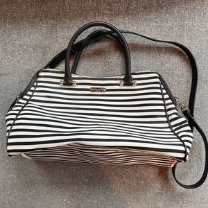 Black and White Kate Spade Tote Bag. Never been used. 8x14
